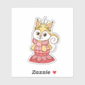 Eichhörnchenprinzess Aufkleber (Blatt)