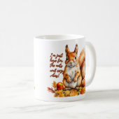 Eichhörnchen's Nutty Autumn Vibes Kaffeetasse (VorderseiteRechts)