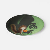 Eichhörnchenschatten Pappteller (Schrägansicht)