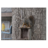 Eichhörnchenschneider Schneidebrett (Vorderseite)