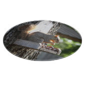 Eichhörnchenschneider Schneidebrett (Ecke)