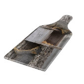 Eichhörnchenschneider Schneidebrett (Ecke)