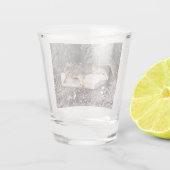 Eichhörnchenschuss Schnapsglas (Rückseite)