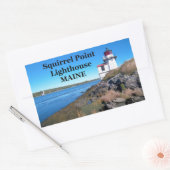 Eichhörnchenspitze Leuchtturm, Maine Stickers (Umschlag)