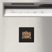 Eichhörnchensticker Magnet (In Situ (Geschirrspüler))