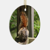 Eichhörnchenverzierung Keramik Ornament (Rechts)