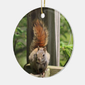 Eichhörnchenverzierung Keramik Ornament (Links)