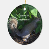 Eichhörnchenverzierung Keramik Ornament (Links)
