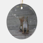 Eichhörnchenverzierung Keramikornament (Links)