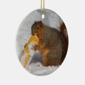 Eichhörnchenverzierung Keramikornament (Rechts)