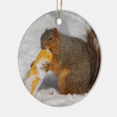 Eichhörnchenverzierung Keramikornament (Links)
