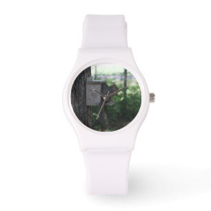 Eichhörnchenwache Armbanduhr