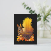 Eichhörnchenwald Animal Lover Postkarte (Stehend Vorderseite)