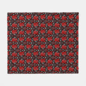 Eichhörnchenwald Waldmuster Fleecedecke (Vorderseite (Horizontal))