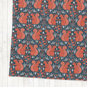 Eichhörnchenwald Waldmuster Fleecedecke