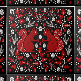 Eichhörnchenwald Woodland Fliese