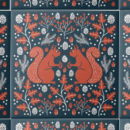 Eichhörnchenwald Woodland Fliese