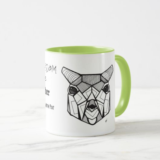 Eichhörnchenweisheit Tasse (VorderseiteRechts)