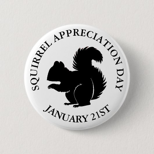 Eichhörnchenwertungstag 21. Januar Button (Vorderseite)