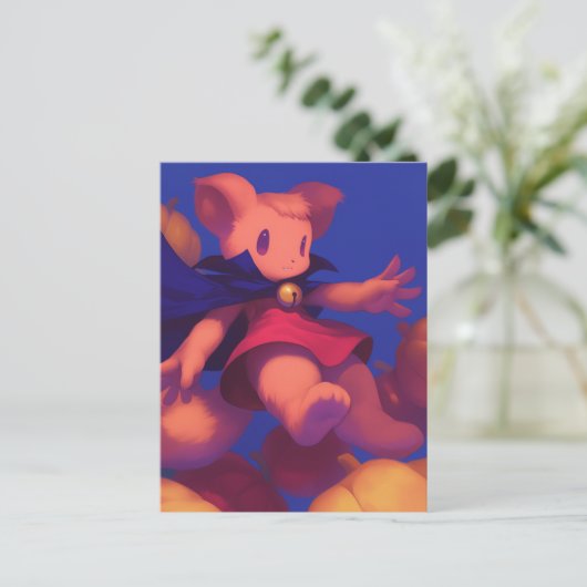 Eichhörnchenwitze Postkarte (Stehend Vorderseite)