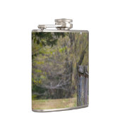 Eichhörnchenzäune Pose Flachmann (Rechts)