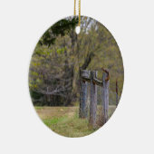 Eichhörnchenzäune Pose Keramik Ornament (Rechts)