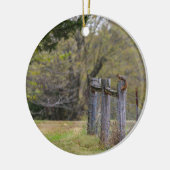 Eichhörnchenzäune Pose Keramik Ornament (Links)