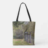 Eichhörnchenzäune Pose Tasche (Rückseite)