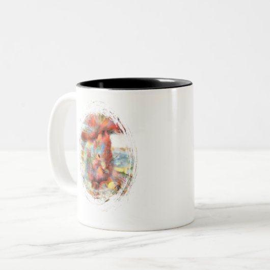 eichörnchen zweifarbige tasse (Vorderseite Links)