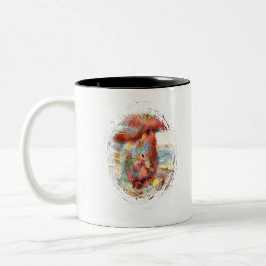 eichörnchen zweifarbige tasse (Links)
