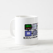 eICU Krankenschwesterküken Kaffeetasse (Vorderseite Links)
