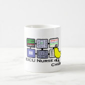 eICU Krankenschwesterküken Kaffeetasse (Mittel)