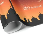Eid Abends-Himmel - Verpackungs-Papier Geschenkpapier (Rolleneckpunkt)