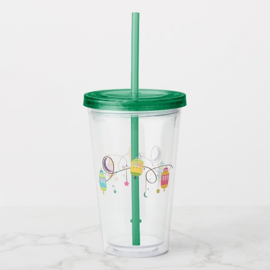 Eid Acrylic Tumbler Acryltrinkbecher (Vorderseite)