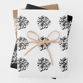 Eid Adha Mubarak Arabic Text Geschenkpapier (Beispiel)