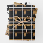 Eid Adha Mubarak Kaaba Sheep Pattern Geschenkpapier Set (Beispiel)