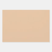 Eid Al Adha Beige Süße Schafe Geschenkpapier Set (Vorderseite 3)