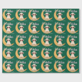 Eid Al Adha Cute Sheep Gift Wrap wrapping paper Geschenkpapier (Flach)