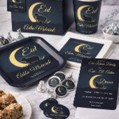 Eid Al Adha Dunkelblaue Schaf Abendessen  Serviette