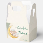 Eid  Al Adha Dusty Green cute Sheep Dinner  Geschenkschachtel (Offen)