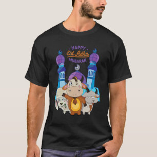 Eid Al Adha Eid Mubarak Frohes Eid-Fest Muslim T-Shirt