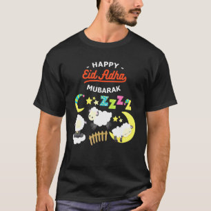 Eid Al Adha Eid Mubarak Happy Eid Day Muslim 3 T-Shirt