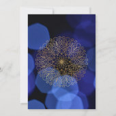 Eid Al Adha Golden Mandala Ferienwohnung Barcelona Einladung (Rückseite)