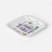 Eid Al Adha im dekorativen Stil 1 Pappteller (Gewinkelt)