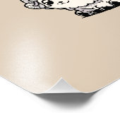 Eid al-Adha Mubarak Arabic Calligraphy Fotodruck (Ecke)