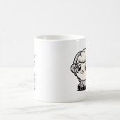 Eid al-Adha Mubarak Arabic Calligraphy Kaffeetasse (Mittel)