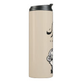 Eid al-Adha Mubarak Arabic Calligraphy Thermosbecher (Nach links gedreht)