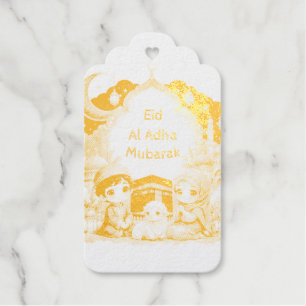 Eid Al Adha Mubarak Islamisches Muslimisches Feier Geschenkanhänger
