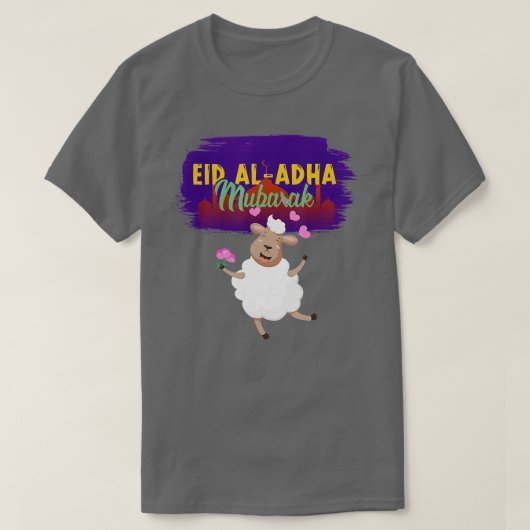 Eid Al Adha Mubarak Kareem Funny Happy Eid Adha 20 T-Shirt (Design vorne)