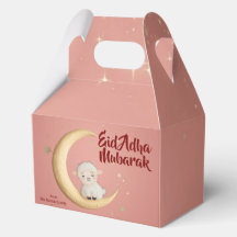 Eid Al Adha Mubarak Modern Rosa